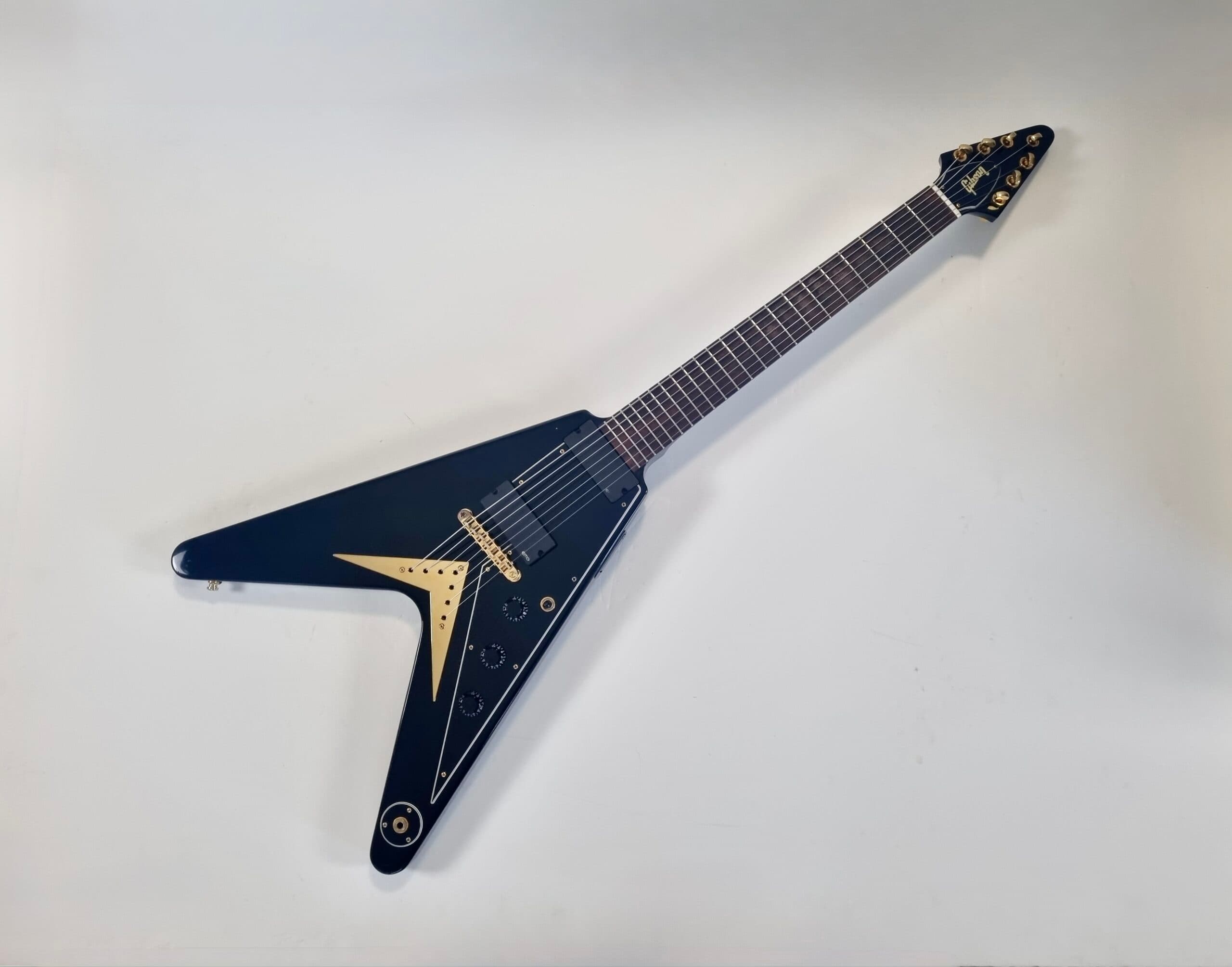 Gibson Flying V 7-String 2011 Ebony - Image 1