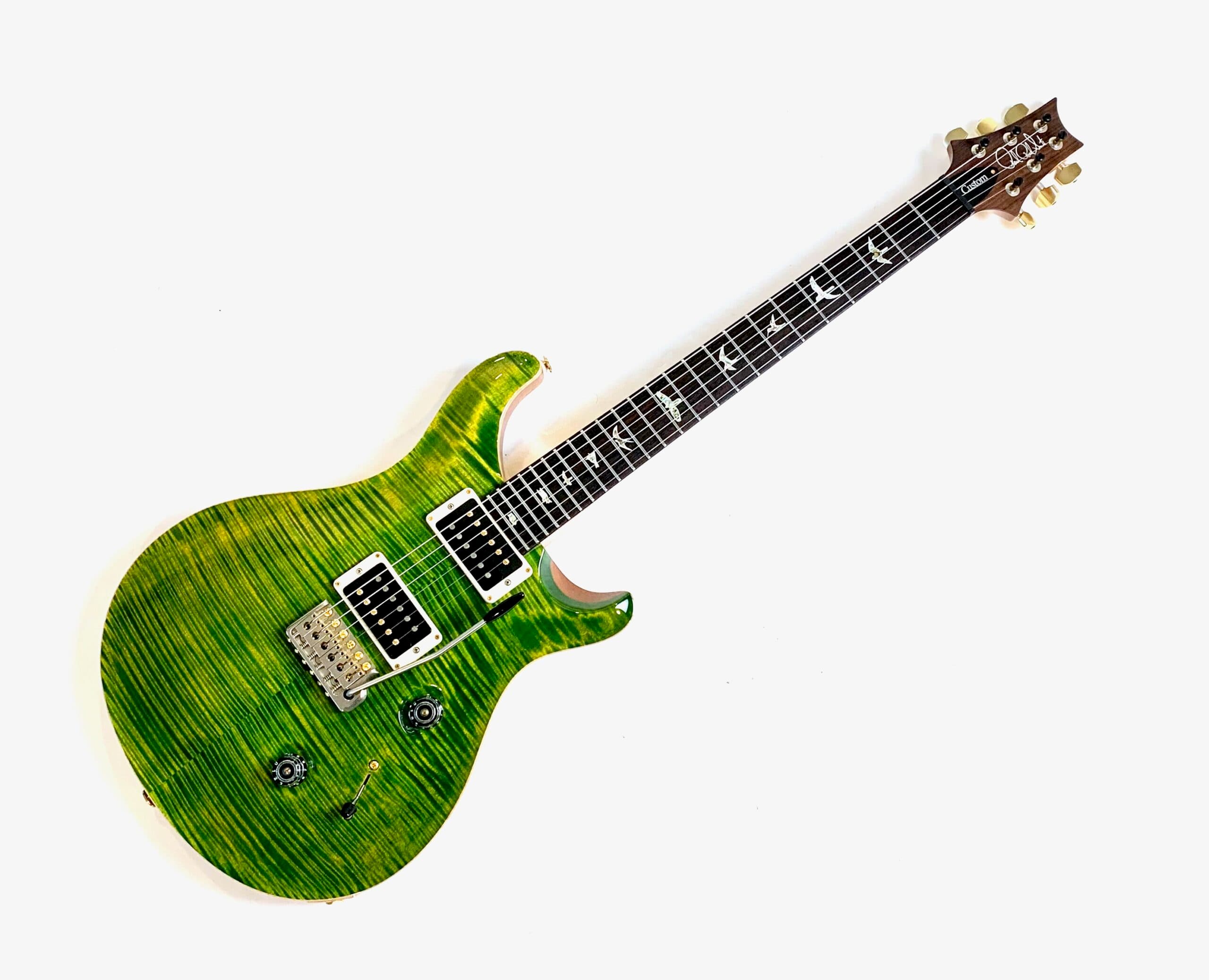 PRS Custom 24 Birds 10-Top Eriza Verde 2018 - Image 1