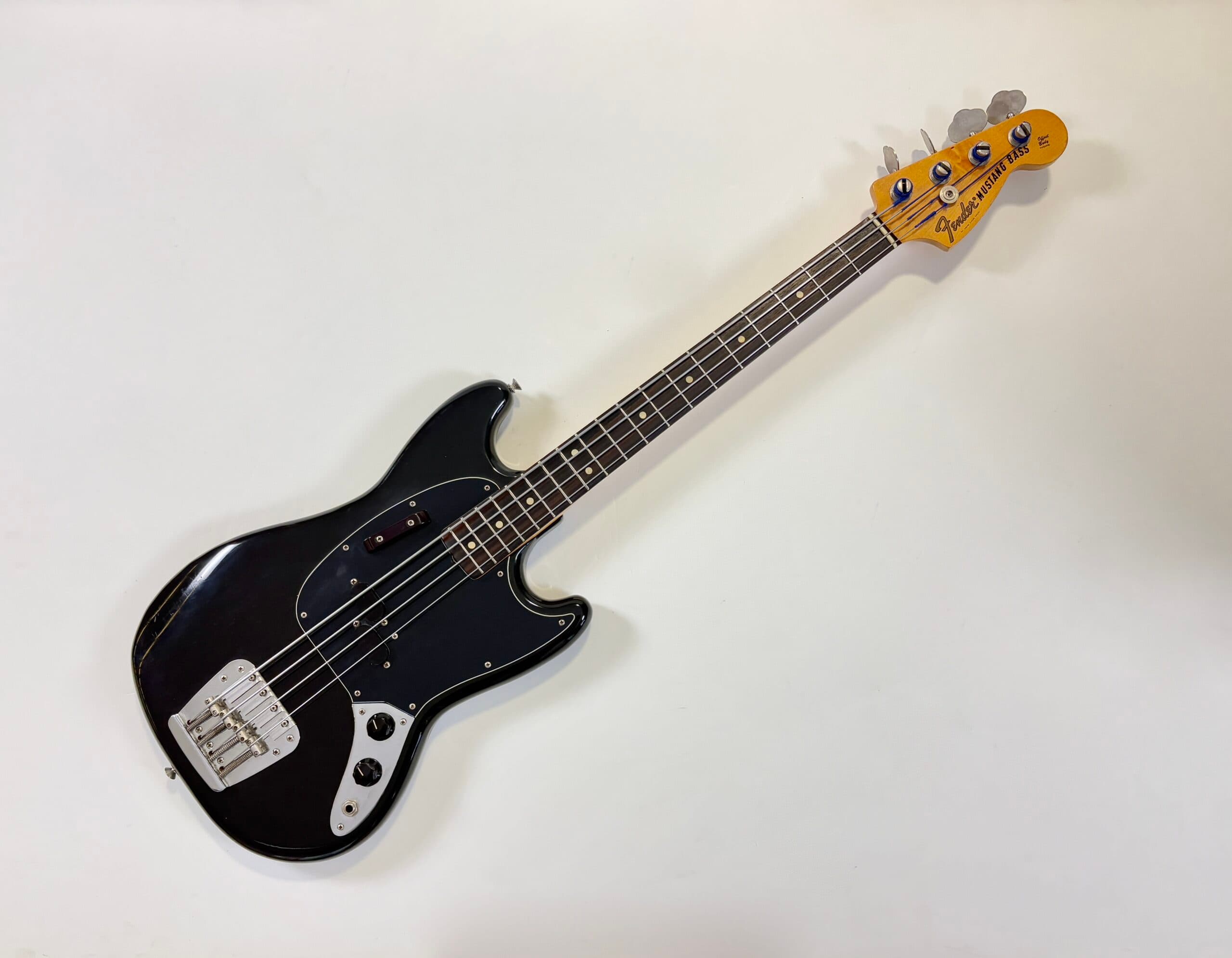 Fender Mustang Bass 1975 Black - Image 1