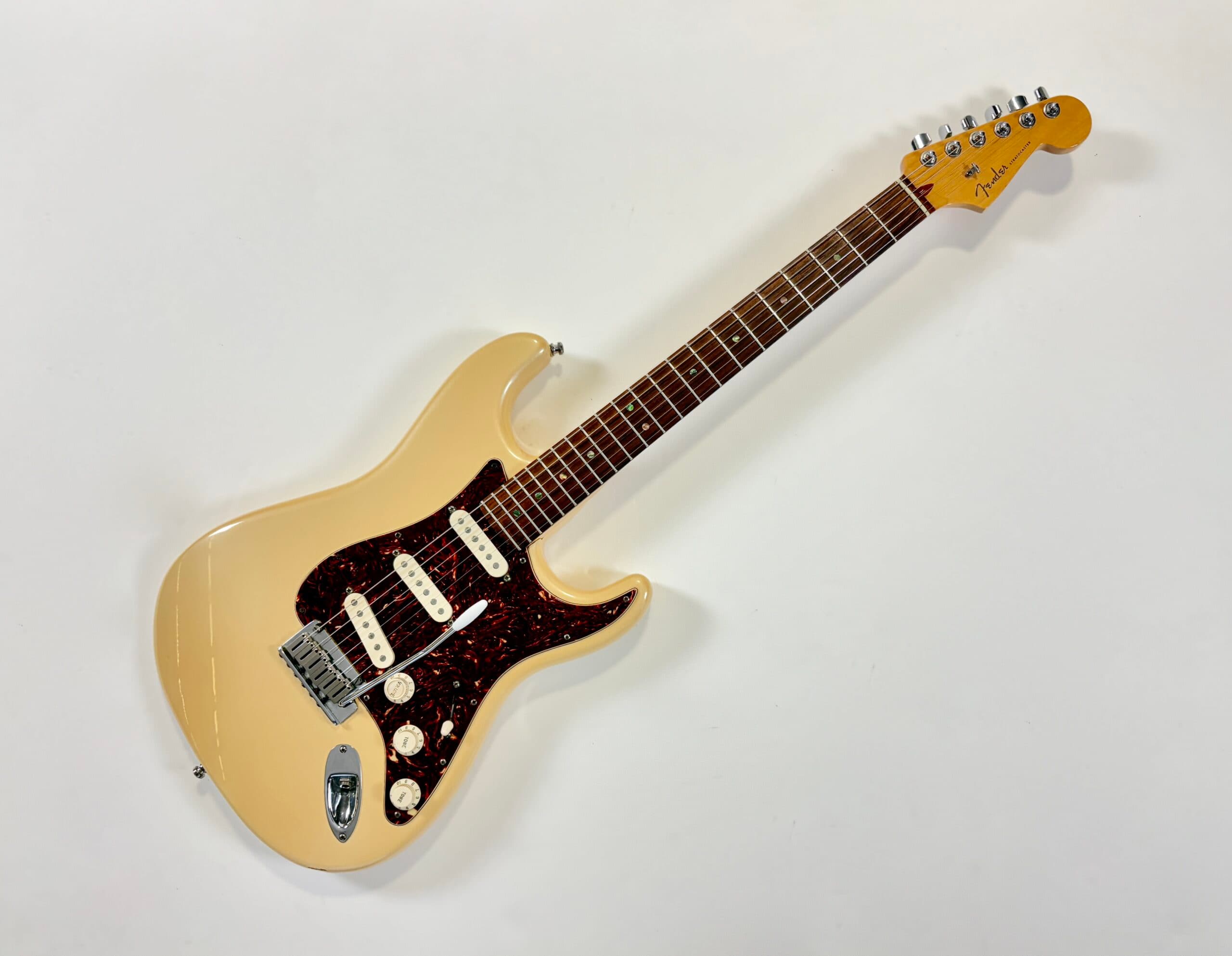 Fender Stratocaster American Deluxe 2008 Olympic Pearl - Image 1