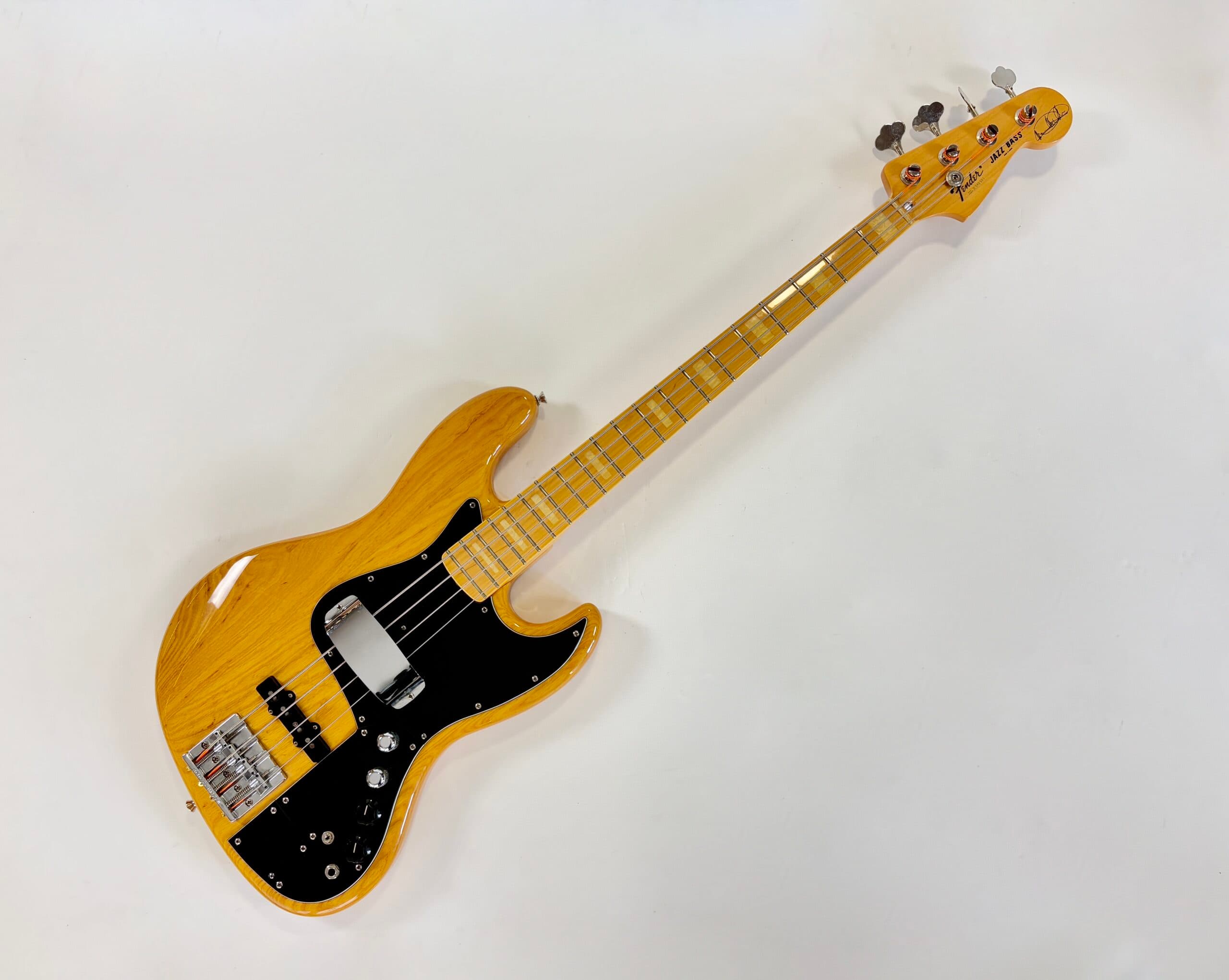 Fender Jazz Bass Marcus Miller Signature 2005 Japan Natural - Image 1