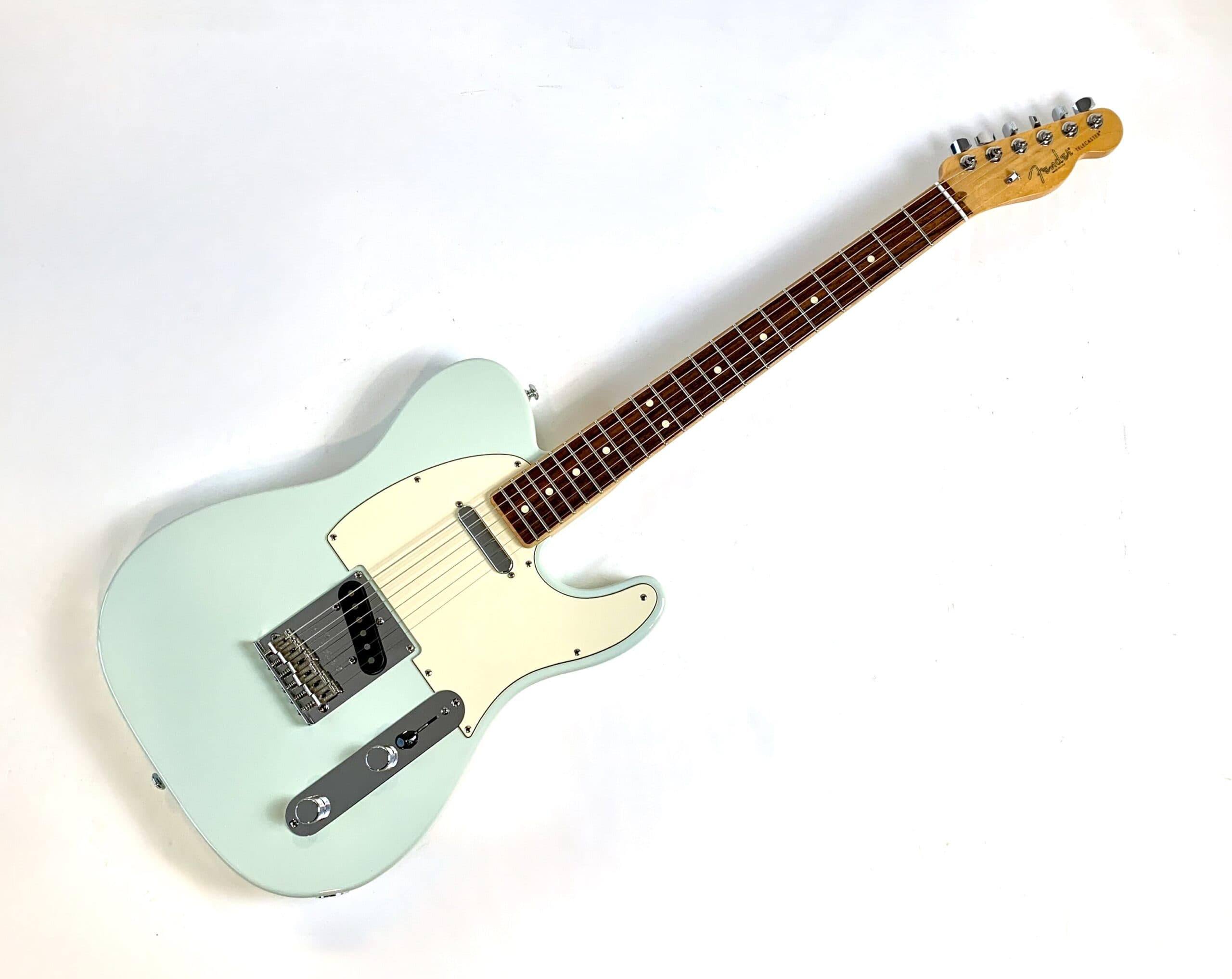 Fender Telecaster American Standard Channel Bound Limited Edition 2014 Sonic Blue - Image 1