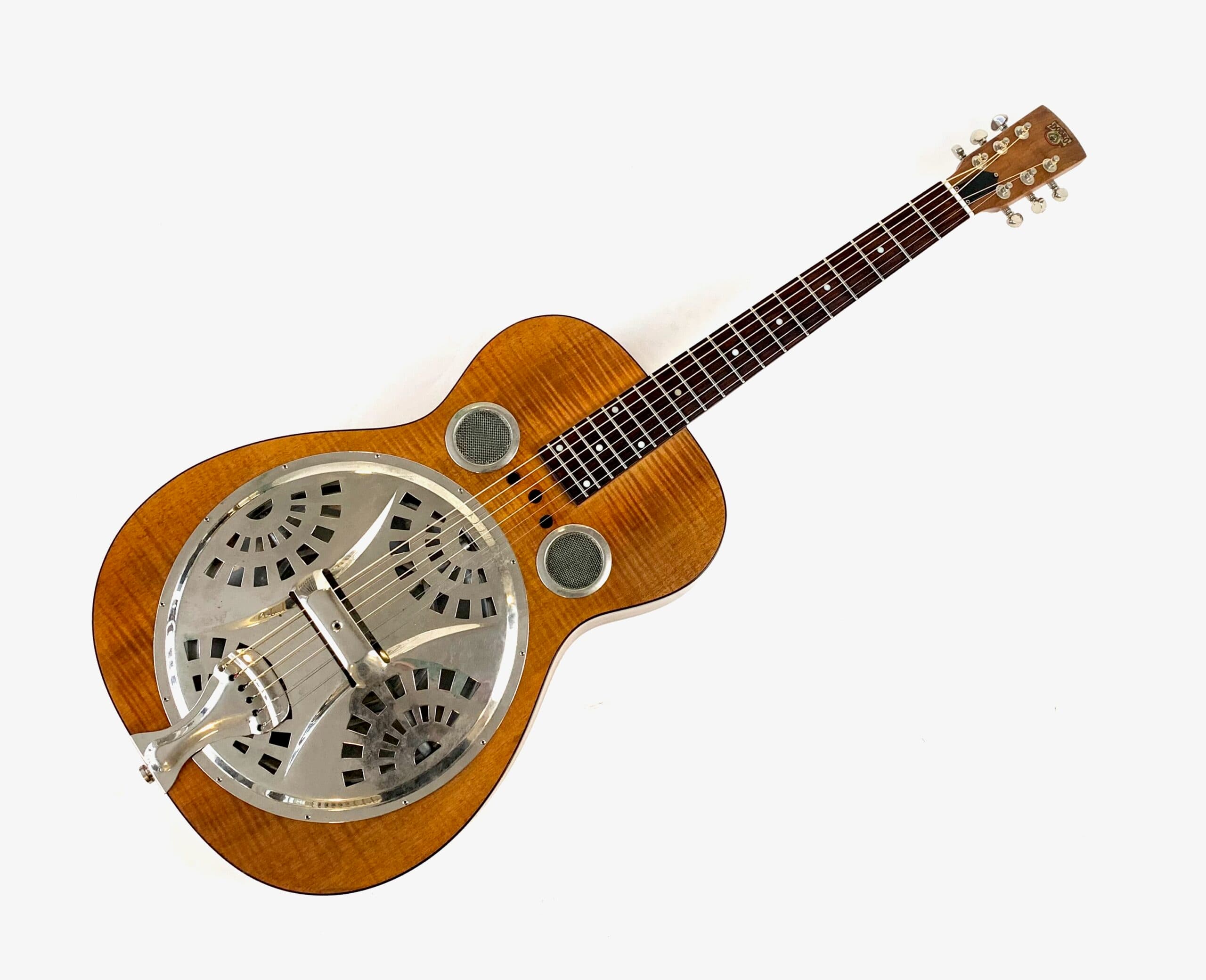 Epiphone Dobro Hound Dog Deluxe Round Neck 2011 Vintage Brown - Image 1