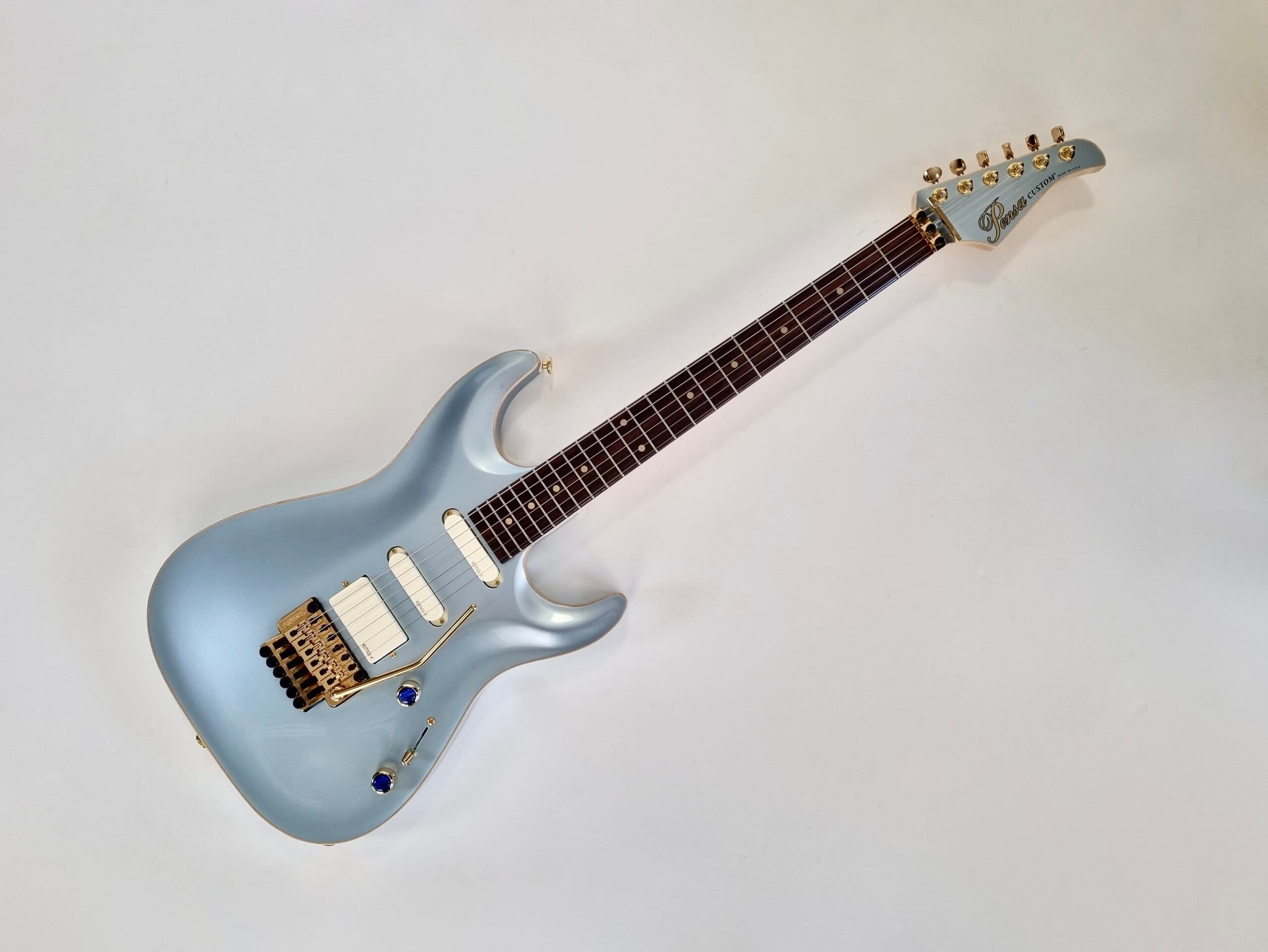 Pensa Custom Guitars MK-D / MK-91 Blue Ice Metallic 2023 - Image 1