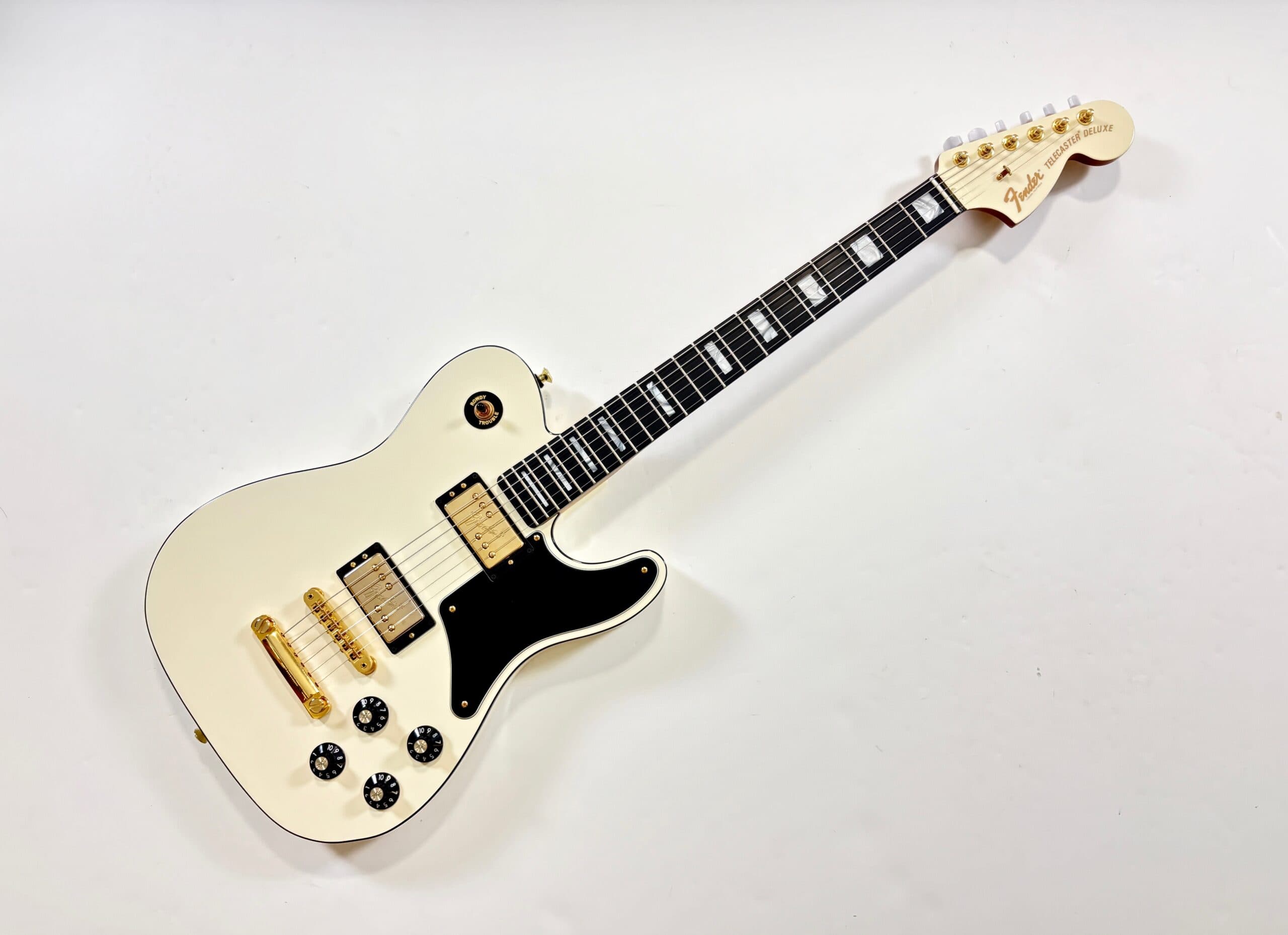 Fender Telecaster Deluxe Troublemaker Parallel Universe Volume II 2020 Olympic White - Image 1