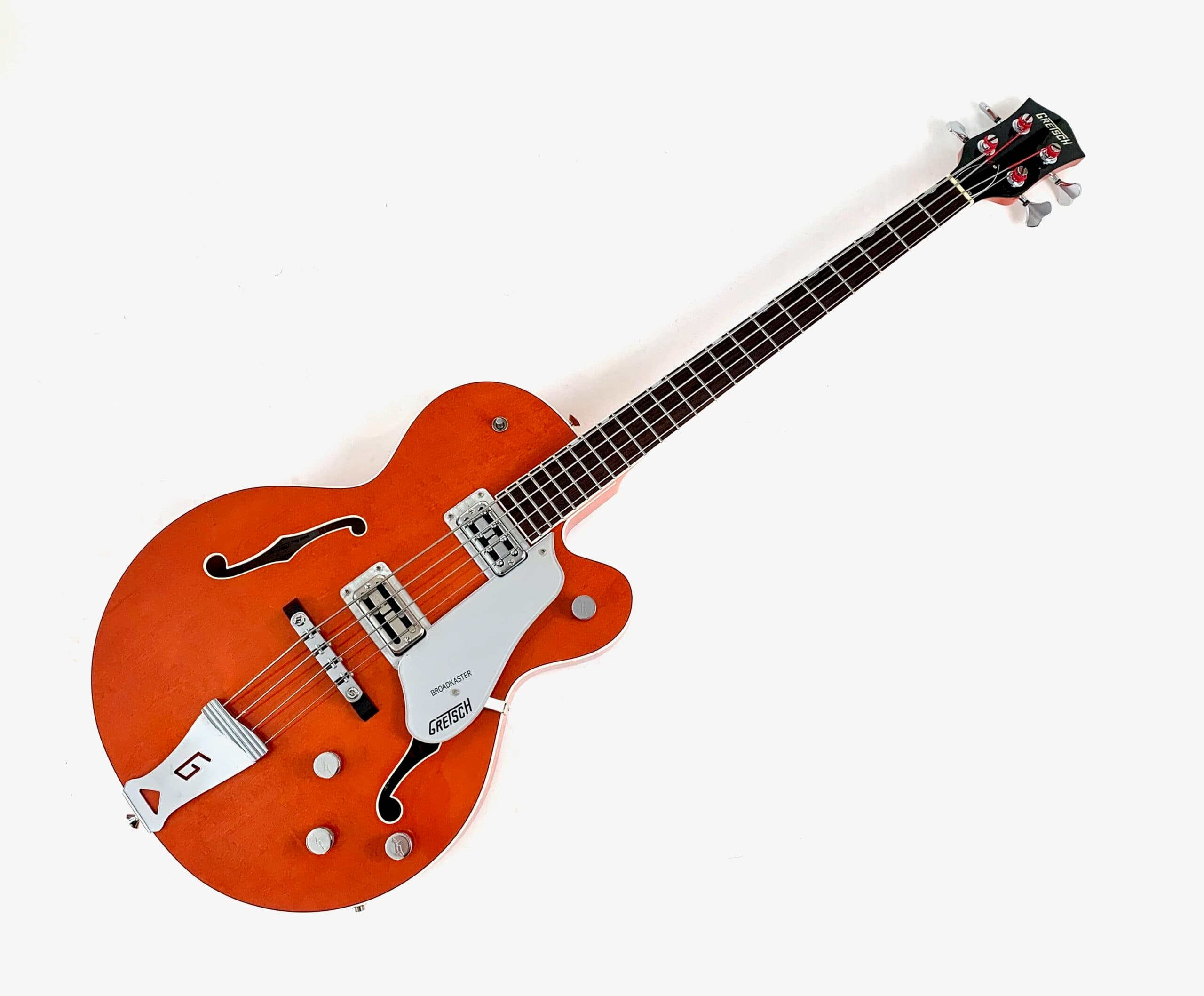 Gretsch G6119BO Broadkaster Bass 2005 Orange - Image 1
