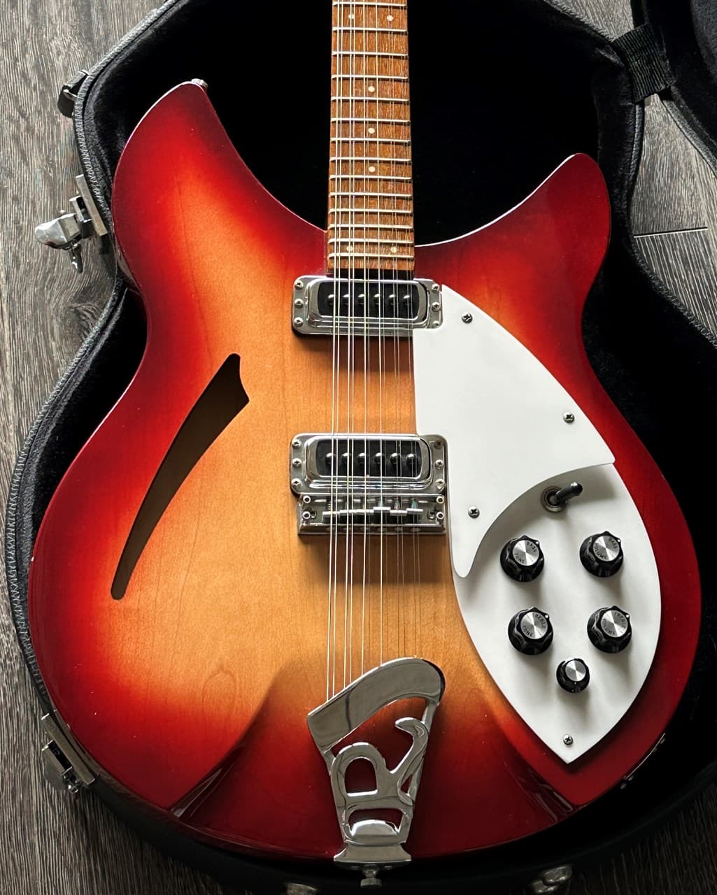1987 Rickenbacker 330/12 Fireglo 12 String - Image 1